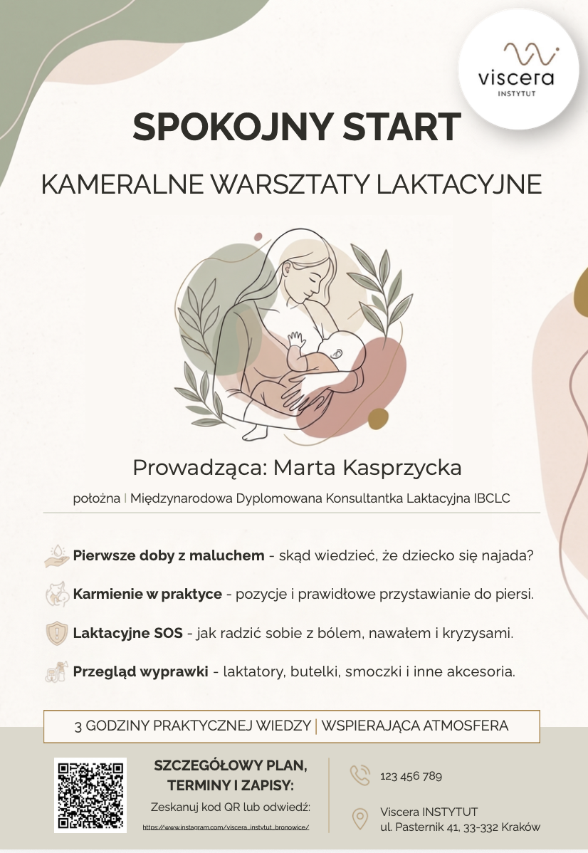 Spokojny Start - Kameralne Warsztaty Laktacyjne w Viscera Instytut
